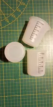 Avis clients – Lot de 3 tasses mesure silicone 100ml double échelle