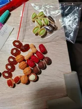 Avis clients – Lot de 30 ou 300 mini fruits secs résine pour scrapbooking