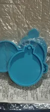 Avis clients – Lot de 4 moules silicone boule Noël porte-clés pendentif