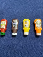 Avis clients – Lot de 4 pots confiture miniature résine pour maison poupée