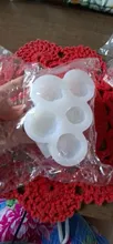 Avis clients – Lot de 5 moules silicone fleurs pour bougies et gâteaux