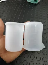 Avis clients – Lot de 5 tasses mesure silicone 50ml pour résine époxy