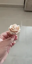 Avis clients – Lot de moules silicone rose 3D pour bougie et savon