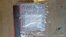 Avis clients – Mini moules silicone lettres pour porte-clés et bijoux DIY