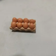 Avis clients – Mini plateau œufs résine pour maison poupée artisanat