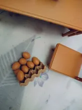 Avis clients – Mini plateau œufs résine pour maison poupée artisanat