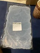 Avis clients – Moule plateau résine époxy silicone pour décoration et artisanat