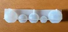 Avis clients – Moule silicone 5 cavités sphère 20 à 40 mm pour bijoux