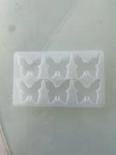 Avis clients – Moule silicone 6 cavités boucles d'oreilles cœur papillon
