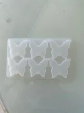 Avis clients – Moule silicone 6 cavités boucles d'oreilles cœur papillon