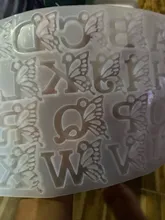 Avis clients – Moule silicone alphabet papillon pour bijoux