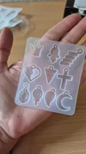 Avis clients – Moule silicone cœur feuilles lune pour bijoux