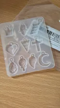 Avis clients – Moule silicone cœur feuilles lune pour bijoux