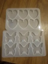 Avis clients – Moule silicone cœur papillon 6 cavités porte-clés bijoux