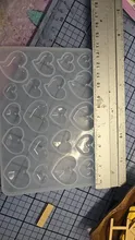 Avis clients – Moule silicone cœur pour bijoux et porte-clés