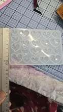 Avis clients – Moule silicone cœur pour bijoux et porte-clés
