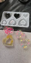 Avis clients – Moule silicone cœur pour bijoux et porte-clés