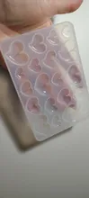 Avis clients – Moule silicone cœur pour bijoux et porte-clés
