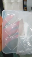 Avis clients – Moule silicone coeur pour résine et fleurs séchées