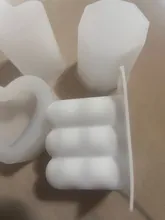 Avis clients – Moule silicone colonne géométrique rayé pour bougie résine