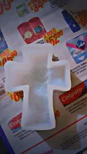 Avis clients – Moule silicone croix fleur pour bougie et savon