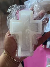 Avis clients – Moule silicone croix fleur pour bougie et savon