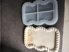 Avis clients – Moule silicone dessous de verre torsadé pour résine et plâtre