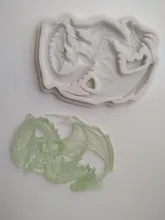 Avis clients – Moule silicone dragon fantastique pendentif résine argile