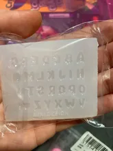 Avis clients – Moule silicone lettres chiffres pour bijoux DIY