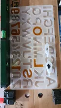 Avis clients – Moule silicone lettres et chiffres pour bijoux