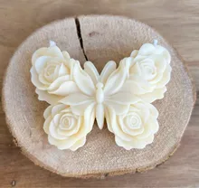 Avis clients – Moule silicone papillon fleur pour bougie et savon