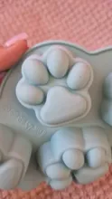 Avis clients – Moule silicone patte de chat pour bonbons et savons