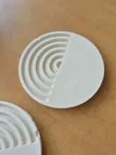 Avis clients – Moule silicone plateau demi-rayure, bijoux, béton, dessous de verre
