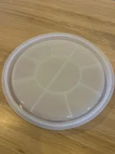 Avis clients – Moule silicone plateau rond rayé jardinière béton