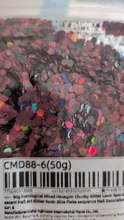 Avis clients – Paillettes hexagonales mixtes 50g pour résine