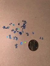 Avis clients – Paillettes laser alphabet anglais pour remplissage résine