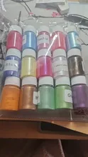 Avis clients – Poudre mica 15 couleurs pour résine époxy et bougies