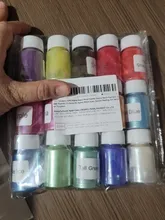 Avis clients – Poudre mica 15 couleurs pour résine époxy et bougies