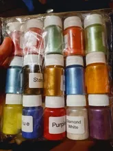 Avis clients – Poudre mica 15 couleurs pour résine époxy et bougies