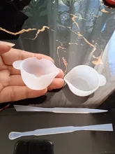 Avis clients – Tasses mélange silicone pour résine époxy et bijoux