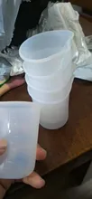 Avis clients – Tasses mesure silicone 100 ml 5 pièces pour résine bijoux