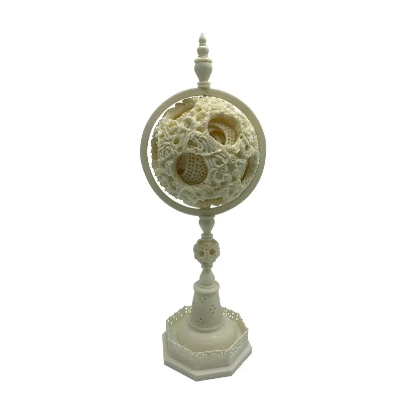 Barre résine époxy imitation ivoire 30 mm à 34 mm pour manches