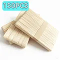 Bâtonnets bois 15 cm pour mélanger peinture résine époxy – Couleur 150PCS