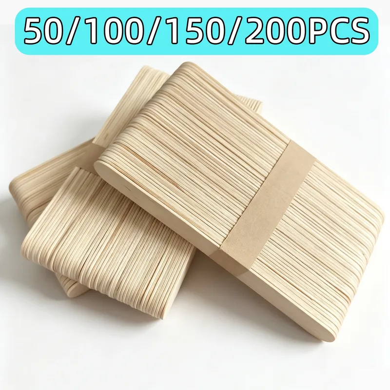 Bâtonnets bois 15 cm pour mélanger peinture résine époxy