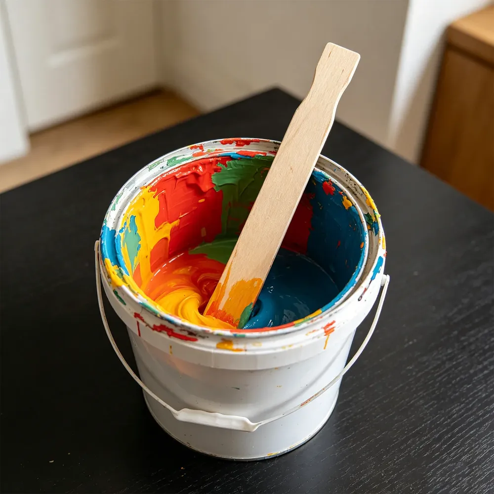 Bâtonnets mélangeurs bois 9 pouces pour peinture époxy
