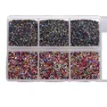 Boîte 30 g pierres verre concassé pour remplissage résine – Couleur Style 01