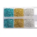 Boîte 30 g pierres verre concassé pour remplissage résine – Couleur Style 04