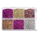 Boîte 30 g pierres verre concassé pour remplissage résine – Couleur Style 10