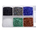Boîte 30 g pierres verre concassé pour remplissage résine – Couleur Style 12