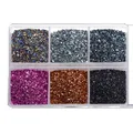 Boîte 30 g pierres verre concassé pour remplissage résine – Couleur Style 14